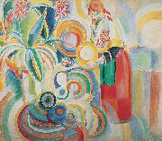 Delaunay, Robert Portugese Woman oil painting artist
